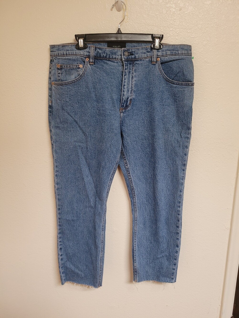 ROLLA'S Relaxo Men's Straight Blue Denim Jeans